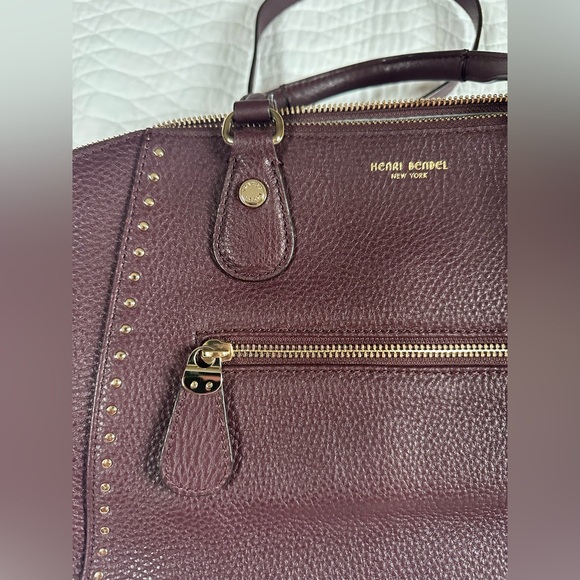 HENRI BENDEL Burgundy Leather Bag - Picture 6 of 14